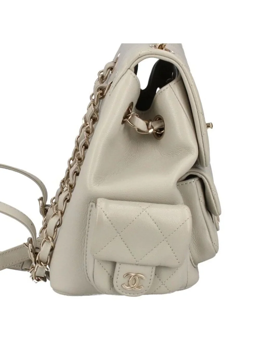 Chanel Quilted Small Backpack Caviar Leather